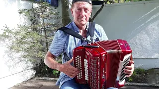 Irish Jig: THE ROLLING WAVE on button accordion