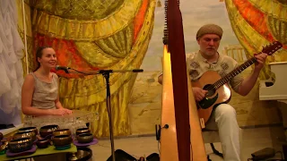 Alizbar Ann'Sannat /Crystal Harp / Bazouki/ Pantam Quenya/ Finnish fairy tale/ Hang /Guitar bouzouki