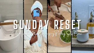 SUNDAY RESET ROUTINE | Self Care, Clean With Me, Cooking and Body Care Routine