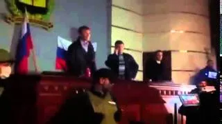 Царев выступил в Донецкой Народной Республике 11.04.2014