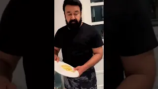 Lalettan cooking at his residence #Mohanlal #Cooking #Shorts