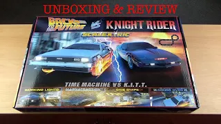 Scalextric: Back to the Future Vs Knight Rider (unboxing and review)