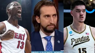 Nick Wright Wants The Miami Heat To DRAFT ZACH EDEY!!