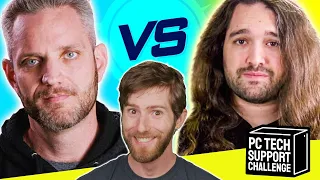 ULTIMATE PC Tech Support Challenge - Jayztwocents vs Gamers Nexus