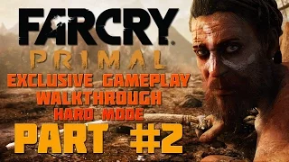 Far Cry Primal - Exclusive Gameplay Walkthrough - HARD - Part 2 - Soaring Through The Air