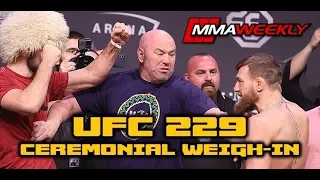 UFC 229: Khabib vs Conor McGregor Weigh-In  (FULL)