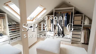 Spring Wardrobe Switch-Over & Organisation