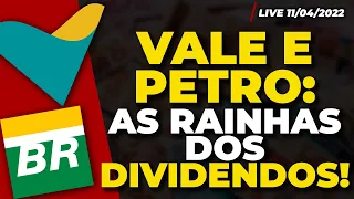 INFLAÇÃO ALTA E EXTERIOR RUIM DERRUBAM IBOV | Petrobras (PETR4) e Vale (VALE3) lideram em dividendos