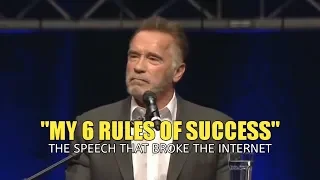 Arnold Schwarzenegger Motivational Speech 6 Rules of SUCCESS