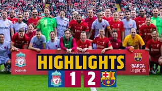 💥⚽ HIGHLIGHTS | LIVERPOOL Legends 1-2 BARÇA Legends