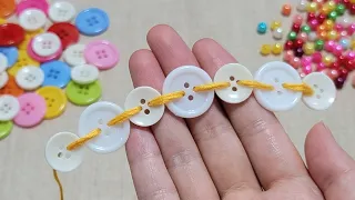 I make MANY and SELL them all! Super Genius Recycling Idea with Button