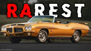 8 Rarest PONTIAC Muscle Cars Ever Made!