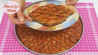 1 MILLION VIEWED BAKLAVA 2✔️HOW TO MAKE A WALNUT HOME BAKLAVA✔️ WITH ALL THE MOST IMPORTANT PARTS