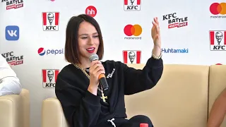 Катя IOWA интервью KFC battle в Ростове