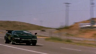 The Cannonball Run 1981 HD chase part3/6 [1080p] 2K / гонки пушечное ядро
