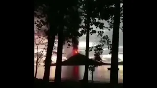 Deadly Eruption of Krakatoa volcano