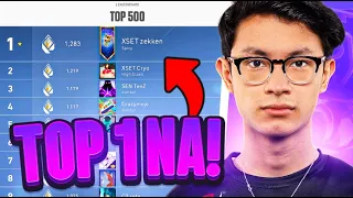 This Game Gets Me TOP 1 NA in RADIANT RANKED!! 🤯 | XSET zekken