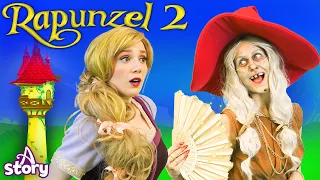 Rapunzel 2 + Rapunzel + Pollyanna |English Fairy Tales & Kids Stories