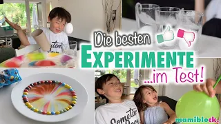 Die 7 besten Experimente für Kinder im Test 🧪👧🏻| Essbar und ungiftig ☠️❌| mamiblock