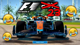 PLAYING F1 23 CAREER MODE!!!   (... but it's on the 2014 game?!)