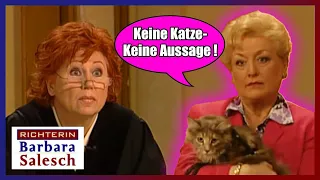 VERRÜCKTE KATZENLADY rockt den Saal 🤣 😹 Ohne Katze sagt sie NICHT AUS ! | 2/2 | Richterin Salesch