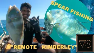 Day trip with the boys spearfishing- Remote  Kimberley