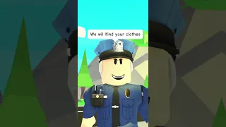 Police Saves AVOCADO PLAYZ from WEIRD WAITER But Then THIS HAPPENED… In Adopt Me Roblox #shorts