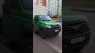 зелёный фургон / УАЗ ПРОФИ