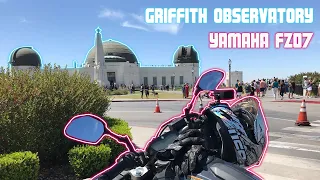 Yamaha FZ-07 Ride to Griffith Observatory