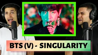 BTS (V) - "Singularity" | Twins First Reaction