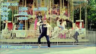 Gangnam Style (PSY) 75% speed