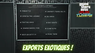 Tuto/Guide trouver tous les véhicules EXOTIQUES en 1 heure SEULEMENT ! (Atelier Auto)