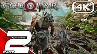 GOD OF WAR PC Gameplay Walkthrough Part 2 (4K 60FPS ULTRA SETTINGS) No Commentary