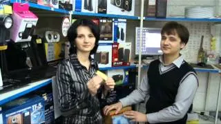 Магазин "Квазар-Mobile" Докучаевск. Акция 8 марта 2013 года