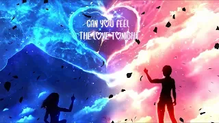 (Nightcore - Can You Feel The Love Tonight (Switching Vocals