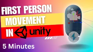 First Person Movement In Unity | Unity FPS Controller | In 5 Minutes