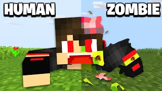 Minecraft, But You Turn Into a Zombie...