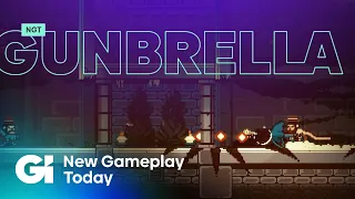 Gunbrella: A Pixel Shooter From Gato Roboto Devs | New Gameplay Today