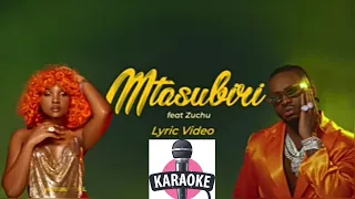 Diamond Platnumz ft Zuchu - Mtasubiri Karaoke Version (Lyrics Music Video Instrumental | Beat)