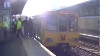 Tyne and Wear Metro - 4052 and 4023 at Stadium of Light