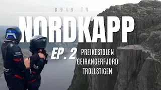 Road To Nordkapp Ep2 - PREIKESTOLEN,GEIRANGERFJORD,TROLLSTIGEN