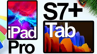 Samsung Galaxy Tab S7 PLUS vs Apple iPad Pro - BEST TABLET??