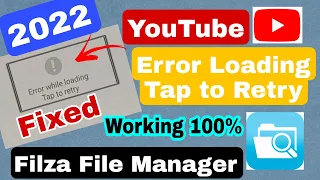 Fix Error Loading Tap to Retry With YouTube App Old iOS Devices using Filza File Manager 2022