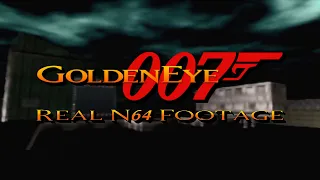 GoldenEye 007 - Depot - 00 Agent [Real N64 Footage]