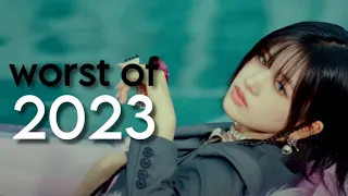 the most disappointing kpop releases of 2023