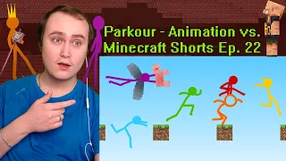 Parkour - Animation vs. Minecraft Shorts Ep. 22 | The Plan