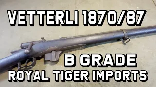 Vetterli 1870/87 B Grade From Royal Tiger Imports