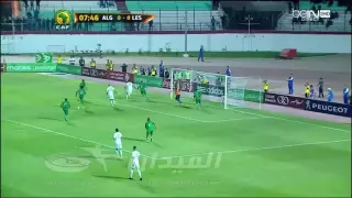 اهداف مباراة الجزائر 6-0 ليزوتو (تصفيات كأس افريقيا) Algérie 6-0 Lesotho