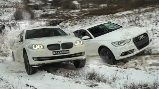 ГЕЛИК поспорил с AUDI A6 и BMW 5  на OFFROAD