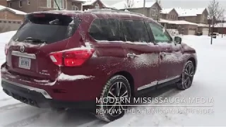 Modern Mississauga Media reviews the 2018 Nissan Pathfinder